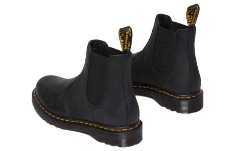 Dr. Martens 2976 Waxed Full Grain Leather Chelsea Boots 'Black' 30673001 sold by KicksCrew