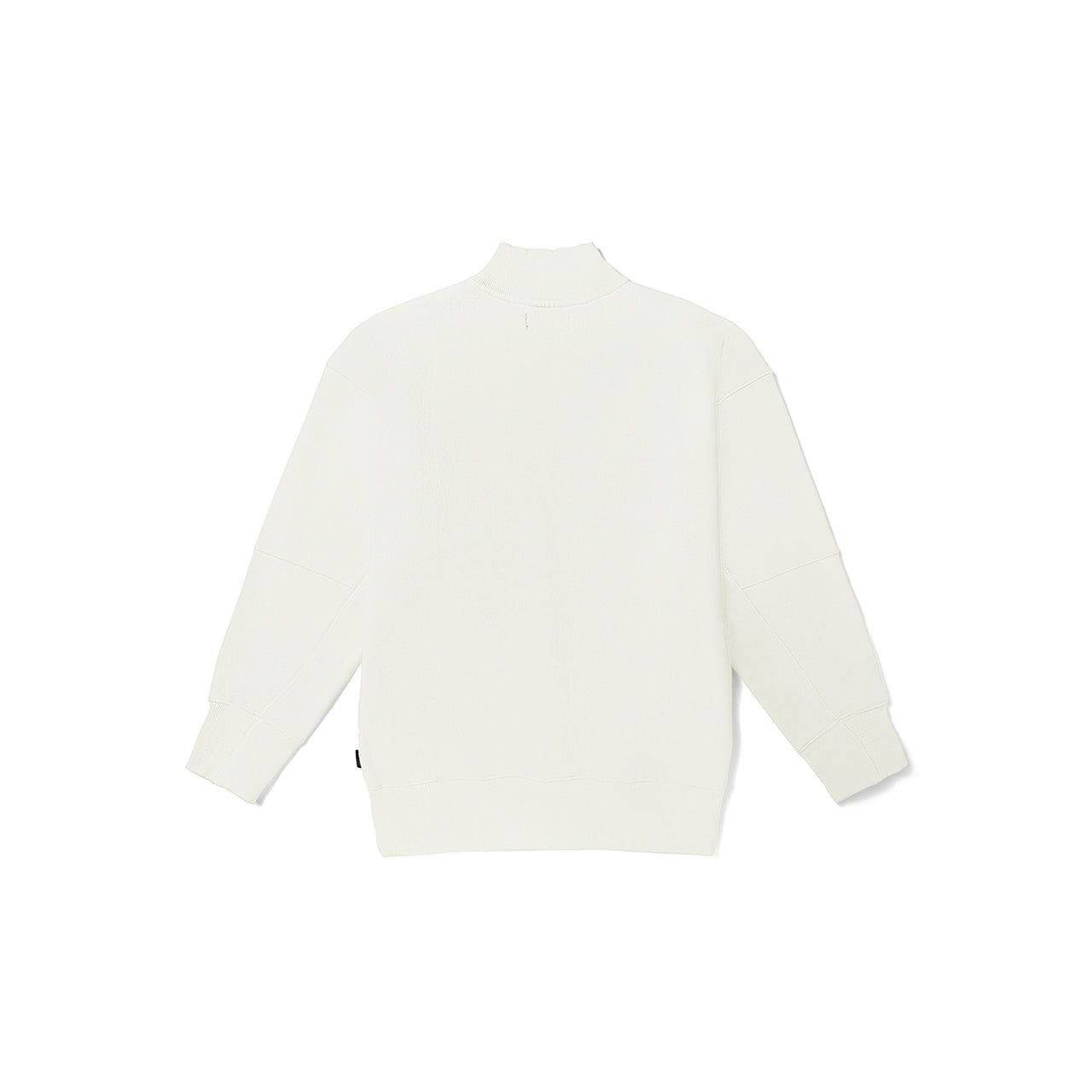 (WMNS) Vans Pullover Zipper Sweatshirt 'White' VN000F2QFS8 sold by KicksCrew product image thumbnail 2