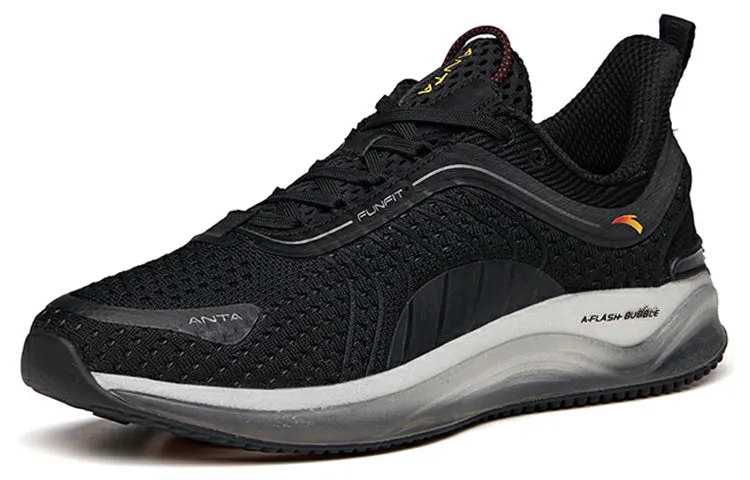 ANTA Running Series Sneakers 'Black Grey' 112135501-1 sold by KicksCrew product image thumbnail 2