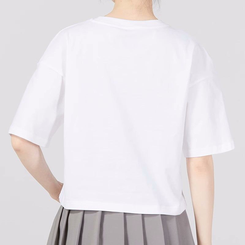 (WMNS) Adidas Neo Logo T-Shirts 'White' IA6757 sold by KicksCrew product image thumbnail 5