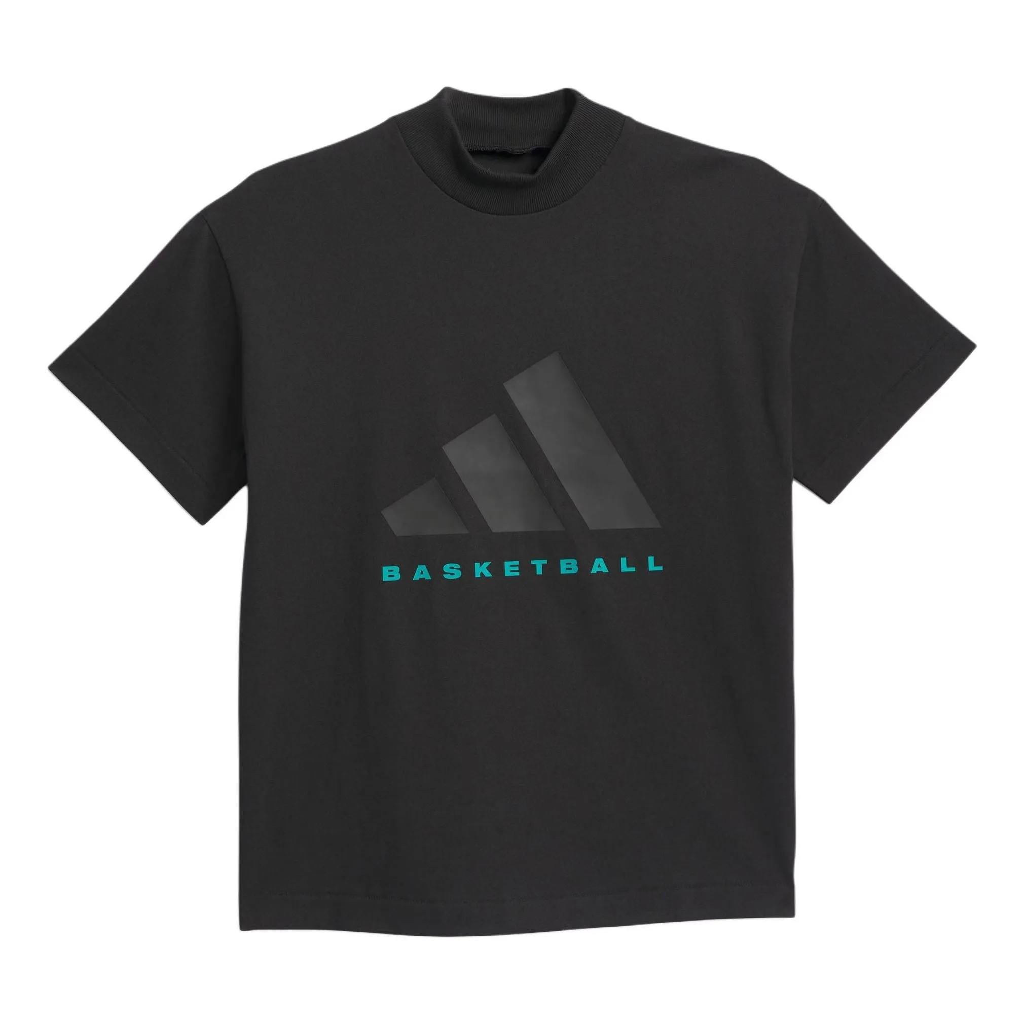 adidas Basketball Graphic T-shirt Asia Sizing 'Black' JN6073 sold by KicksCrew