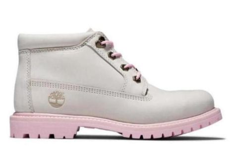 (WMNS) Timberland Women’s Nellie Chukka Double Waterproof Boot 'White Pink' A28H7143 sold by KicksCrew