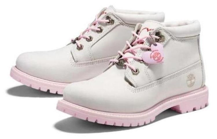 (WMNS) Timberland Women’s Nellie Chukka Double Waterproof Boot 'White Pink' A28H7143 sold by KicksCrew product image thumbnail 3