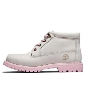 (WMNS) Timberland Women’s Nellie Chukka Double Waterproof Boot 'White Pink' A28H7143 sold by KicksCrew