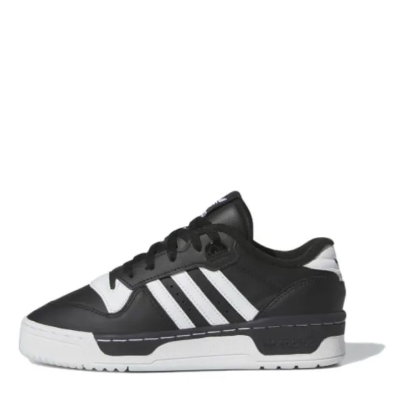 (GS) Adidas Rivalry Low 'Black White' IF5245 sold by KicksCrew