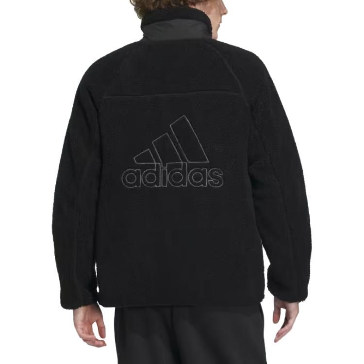 adidas Sherpa Reversible Padded Jacket 'Black' IT8712 sold by KicksCrew product image thumbnail 5