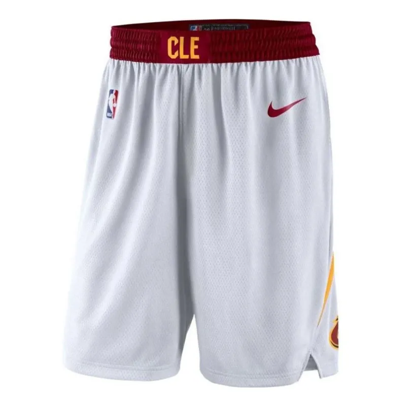 Nike x NBA Cleveland Cavaliers Association Edition Swingman Shorts 'White' AJ5595-100 sold by KicksCrew