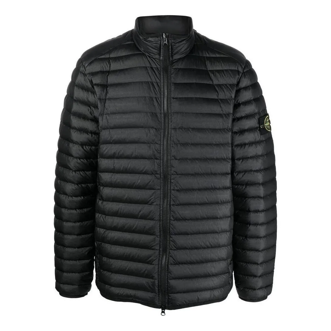 STONE ISLAND Lightweight Down Jacket 'Black' 771541524-V0029 sold by KicksCrew