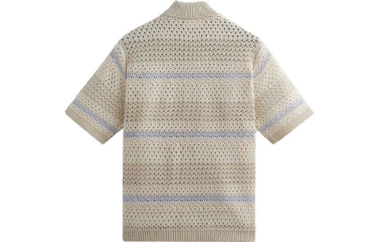 KITH Thompson Crochet Buttondown 'Veil' KHM031095-105 sold by KicksCrew product image thumbnail 2