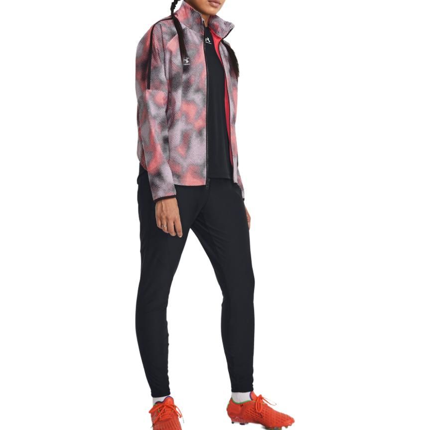 (WMNS) Under Armour Challenger Pro Printed Track Jacket 'Beta White' 1381051-628 sold by KicksCrew product image thumbnail 3