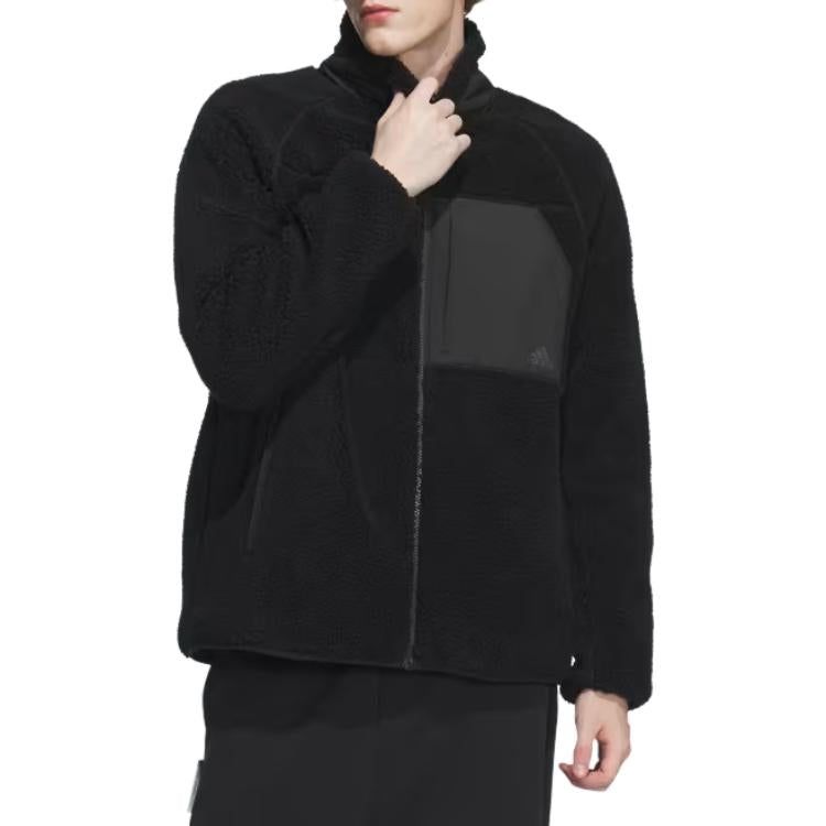 adidas Sherpa Reversible Padded Jacket 'Black' IT8712 sold by KicksCrew product image thumbnail 3