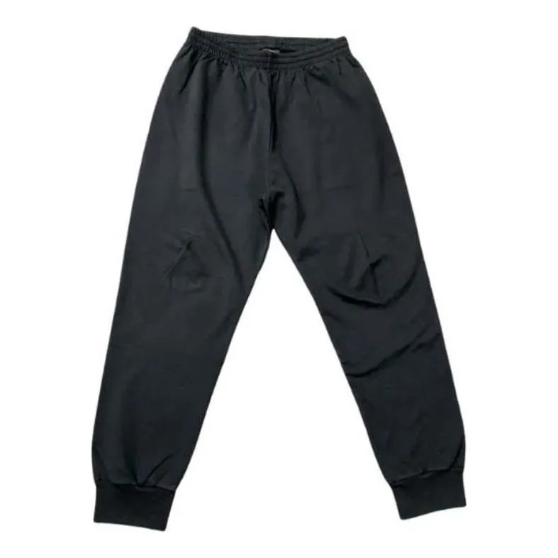 Balenciaga Sweatpants Loose Fit 'Black' 720368TNVI61000 sold by KicksCrew
