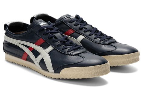 Onitsuka Tiger MEXICO 66 Deluxe Shoes 'Black White Red' 1181A506-400 sold by KicksCrew