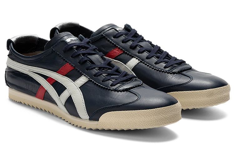 Onitsuka Tiger MEXICO 66 Deluxe Shoes 'Black White Red' 1181A506-400 sold by KicksCrew product image thumbnail 2