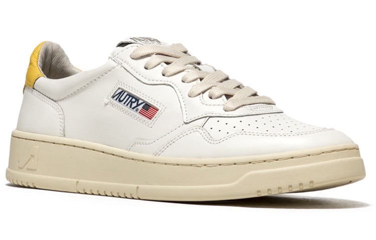 (WMNS) Autry Medalist Low 'White Yellow' AULW-LL30 sold by KicksCrew product image thumbnail 2