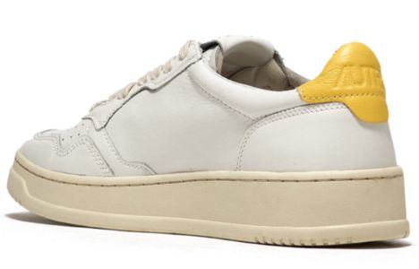 (WMNS) Autry Medalist Low 'White Yellow' AULW-LL30 sold by KicksCrew