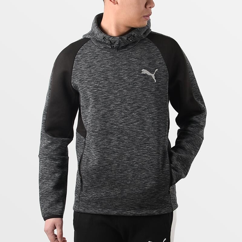 Puma Evostripe Hoodie 'Grey Black White' 588663-01 sold by KicksCrew product image thumbnail 3