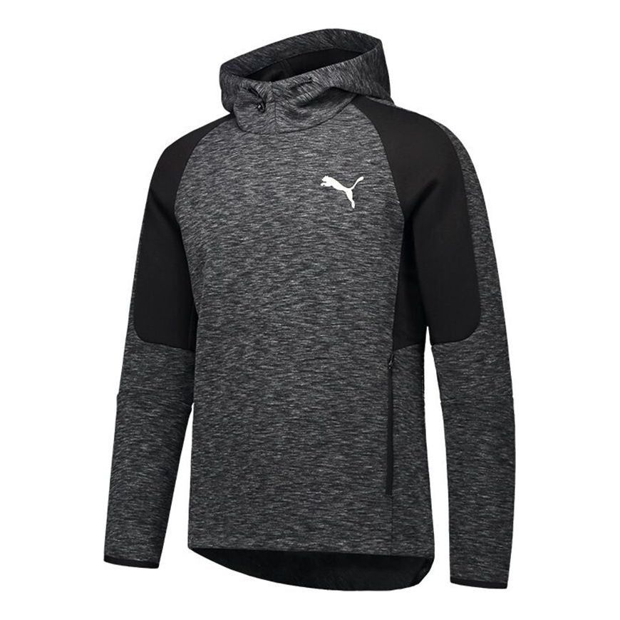 Puma Evostripe Hoodie 'Grey Black White' 588663-01 sold by KicksCrew