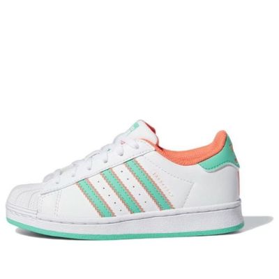 (PS) adidas originals Superstar 'White Hi-Res Green' GV6989 sold by KicksCrew