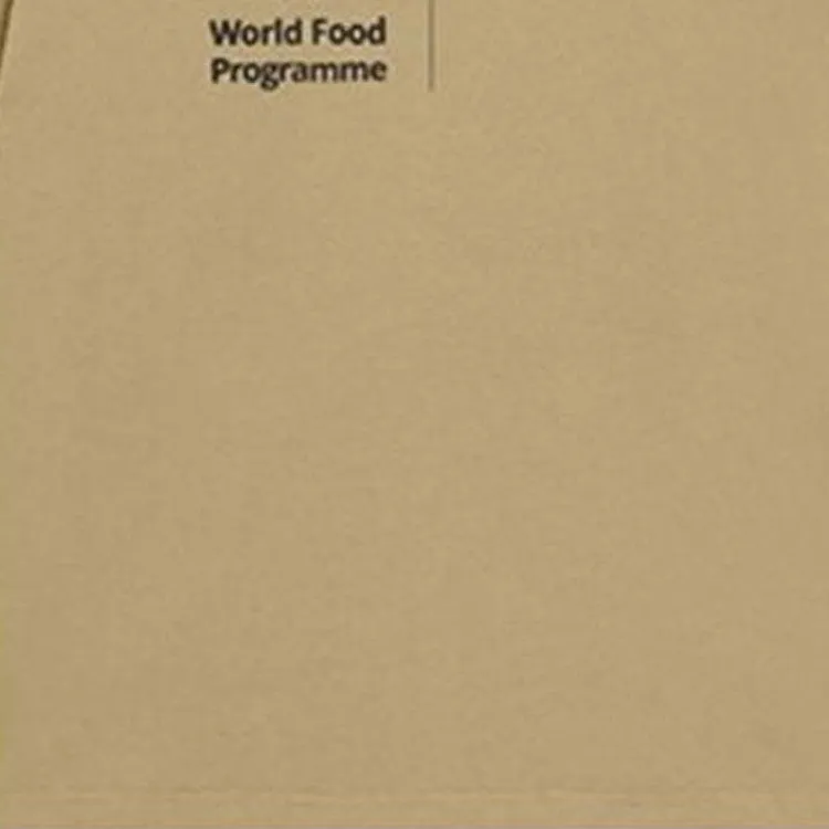 (WMNS) Balenciaga x World Food Program T-Shirt 'Beige' 612965THV849605 sold by KicksCrew product image thumbnail 4