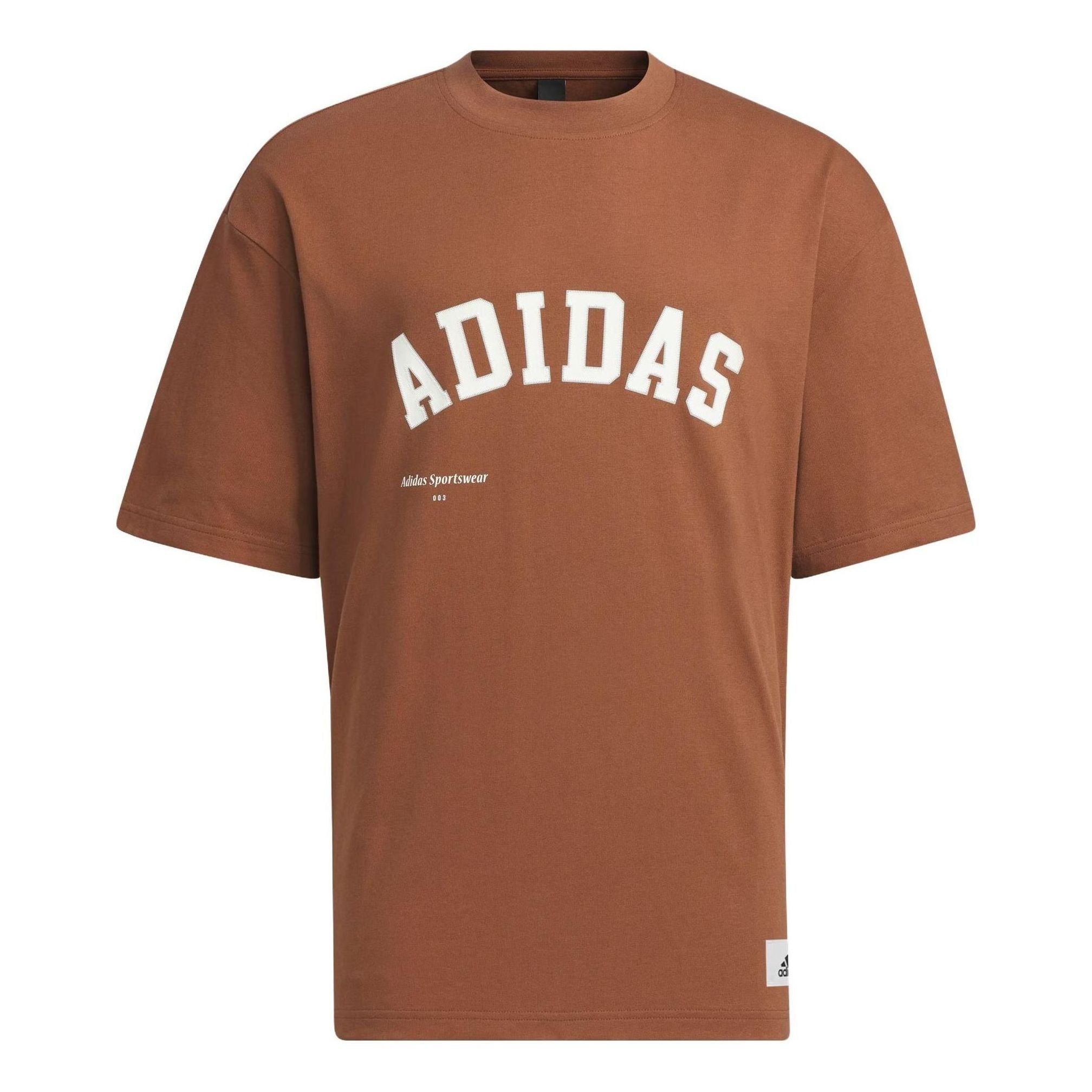 adidas Sportswear Short Sleeve Tee 'Tan' IS4961 sold by KicksCrew