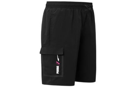PUMA Rebel Woven Shorts 'Black' 671722-01 sold by KicksCrew