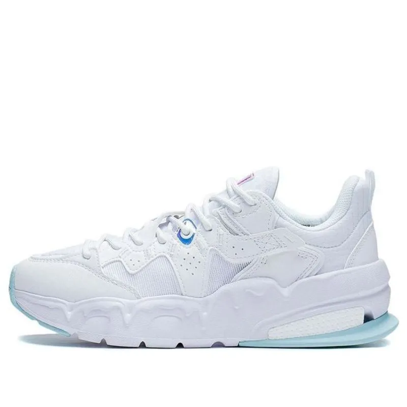 (WMNS) Li-Ning Flex Sportstyle Shoes 'White Ice Blue' AGLS114-2 sold by KicksCrew