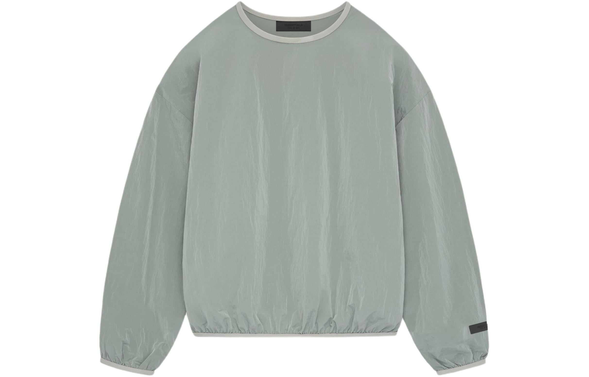 Fear of God Essentials SS24 Crinkle Nylon Pullover Crewneck 'Seal' 186SP244065F sold by KicksCrew product image thumbnail 2