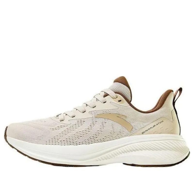 ANTA Run Series Sneakers 'Beige Brown' 112425534-1 sold by KicksCrew