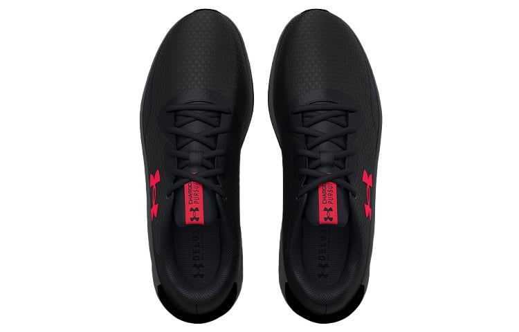 Under Armour Charged Pursuit 3 4E Wide 'Black Red' 3025801-003 sold by KicksCrew product image thumbnail 4