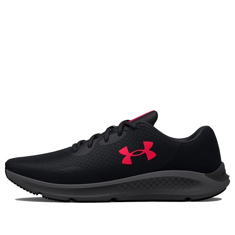 Under Armour Charged Pursuit 3 4E Wide 'Black Red' 3025801-003 sold by KicksCrew
