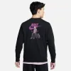 Nike NSW French Terry Crewneck Sweatshirt 'Black' FN8515-010 sold by KicksCrew