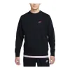 Nike NSW French Terry Crewneck Sweatshirt 'Black' FN8515-010 sold by KicksCrew