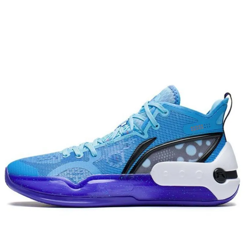 Li-Ning Yushuai 16 Mid 'Moon White Blue' ABAS053-1 sold by KicksCrew