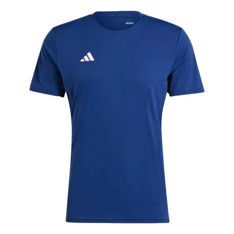 adidas Adizero Essentials Running T-shirt Asia Sizing 'Dark Blue' IN1158 sold by KicksCrew