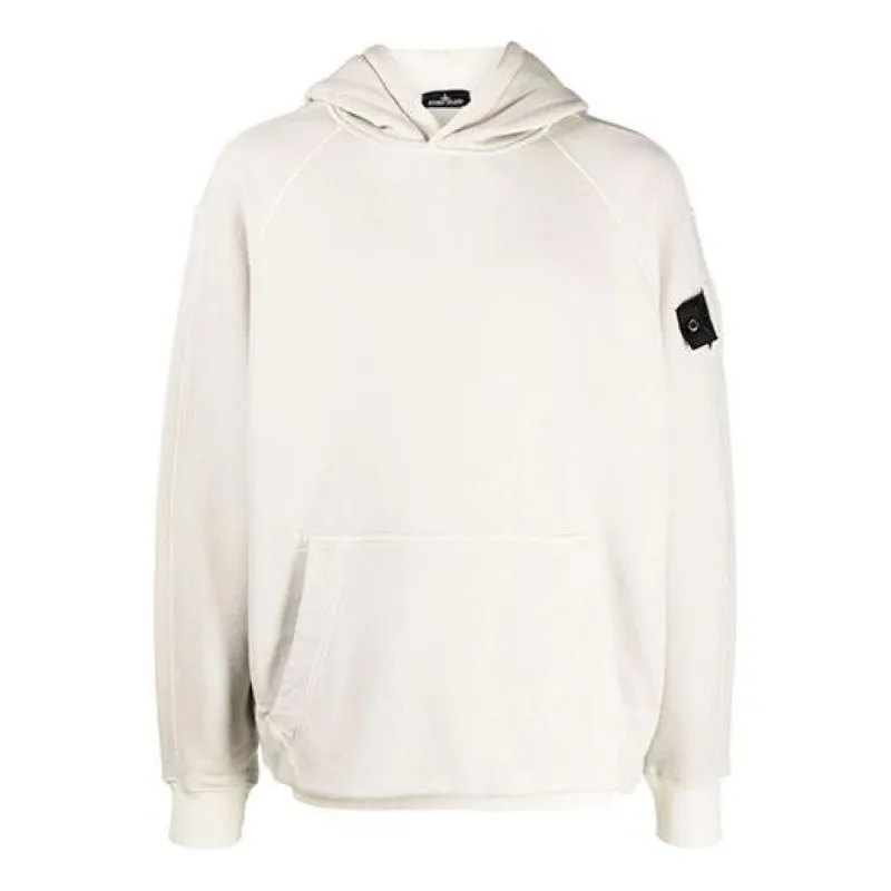 STONE ISLAND Shadow Project Popover Hoodie 'Pearl Grey' 751960110-V2061 sold by KicksCrew