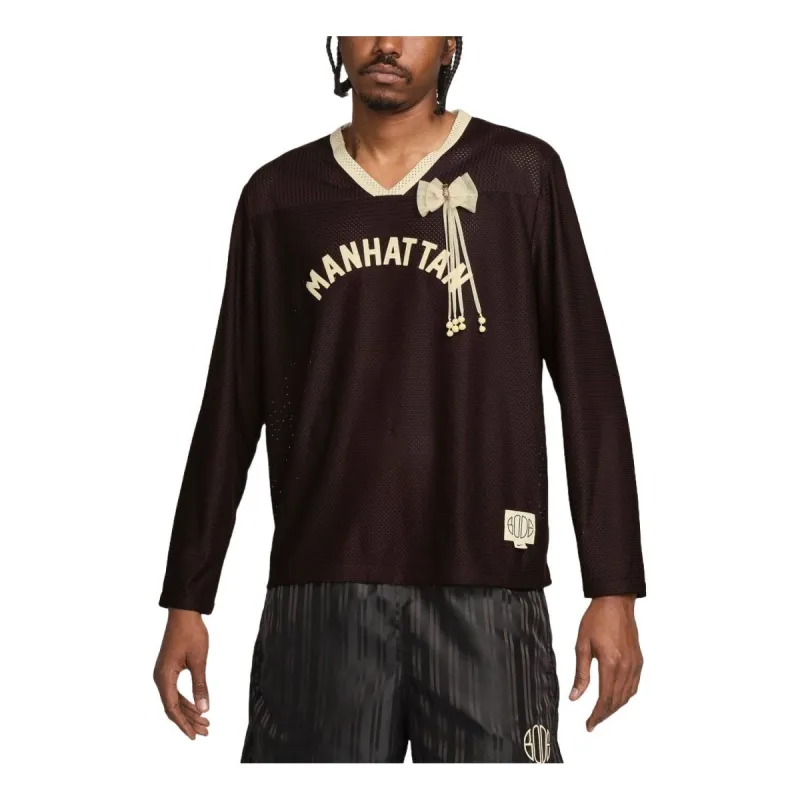 Nike x BODE Mesh Jersey Asia Sizing 'Brown Cream' FJ8795-235 made by Nike