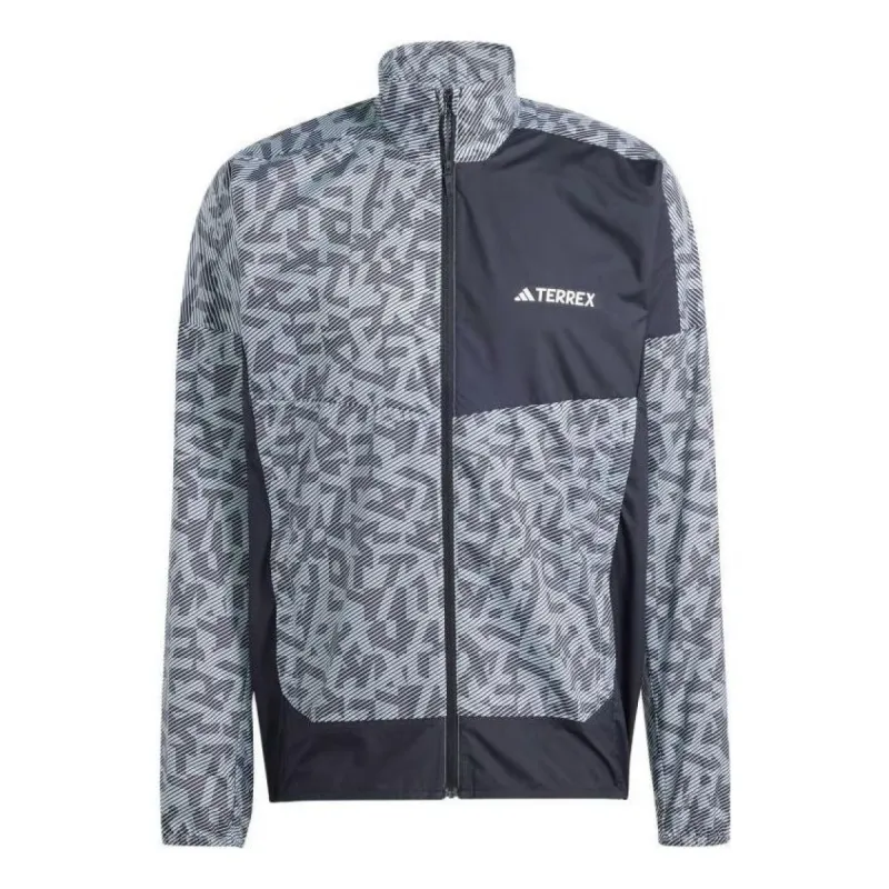 adidas TERREX Trail Running Wind Jacket 'Grey' IA1795 sold by KicksCrew