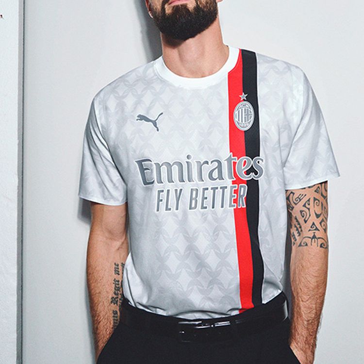 Puma Acm Away Authentic Jersey Logo 'White' 770390 sold by KicksCrew product image thumbnail 3