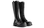 (WMNS) Balenciaga Strike 20mm Boots 'Black Matte Smooth Calfskin' 763557WA9601000 sold by KicksCrew