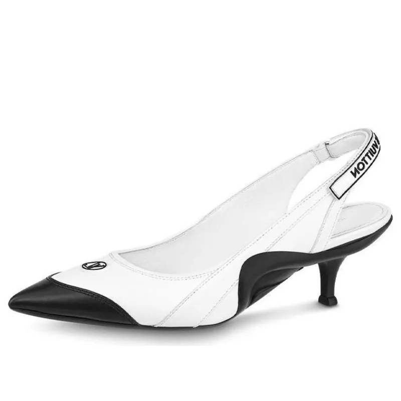 (WMNS) LOUIS VUITTON Archlight 55mm Slingback Pumps 'White' 1ABOQS sold by KicksCrew