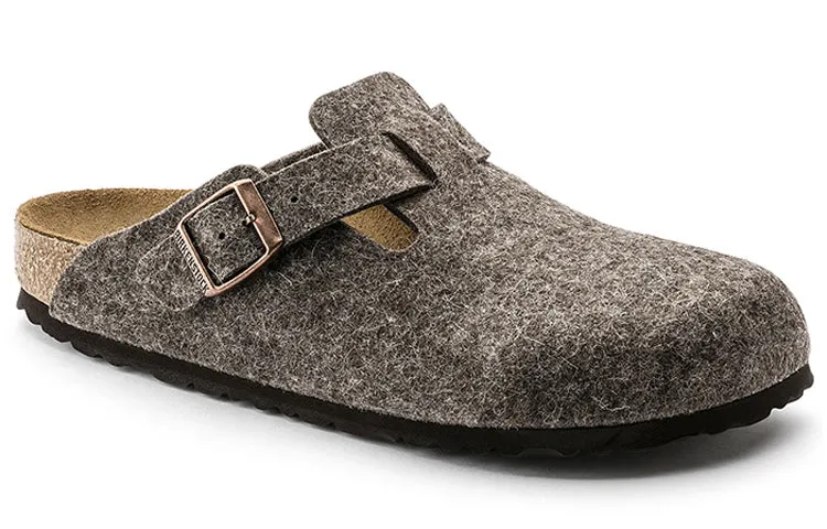 Birkenstock Boston Wool Felt Sandals 'Cacao' 0160583 sold by KicksCrew product image thumbnail 3