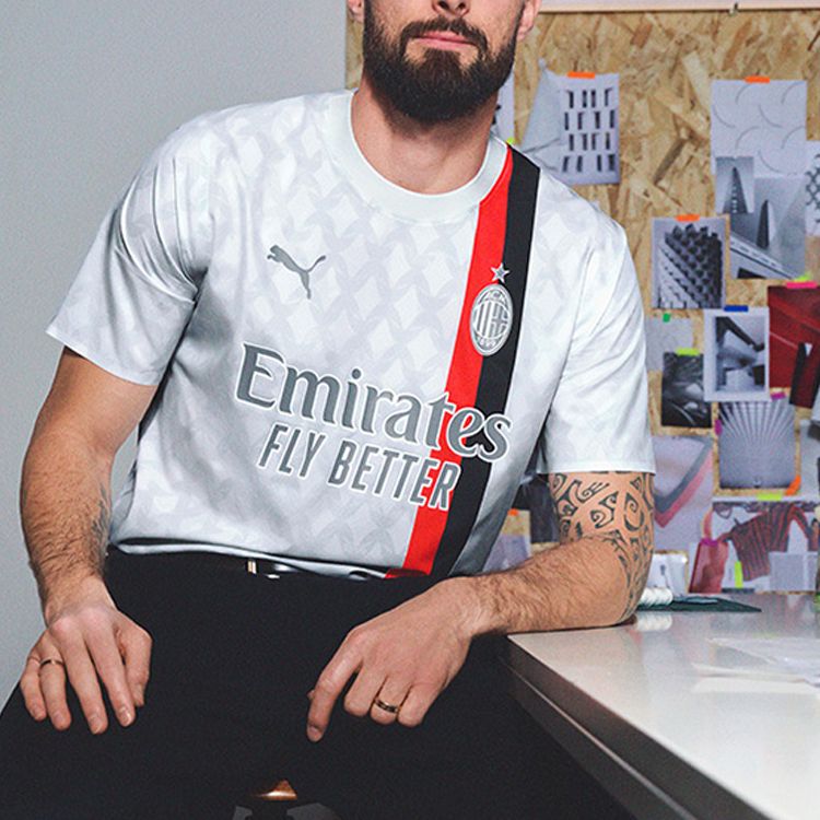 Puma Acm Away Authentic Jersey Logo 'White' 770390 sold by KicksCrew product image thumbnail 4