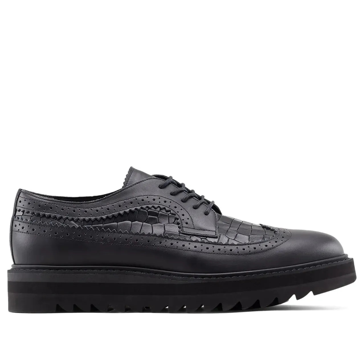 Onitsuka Tiger Brogue Sneakers 'Black' 1181A305-001 sold by KicksCrew product image thumbnail 2