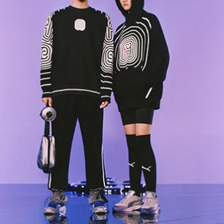 Puma x PRONOUNCE Hoodie 'Black' 534031-01 sold by KicksCrew product image thumbnail 3