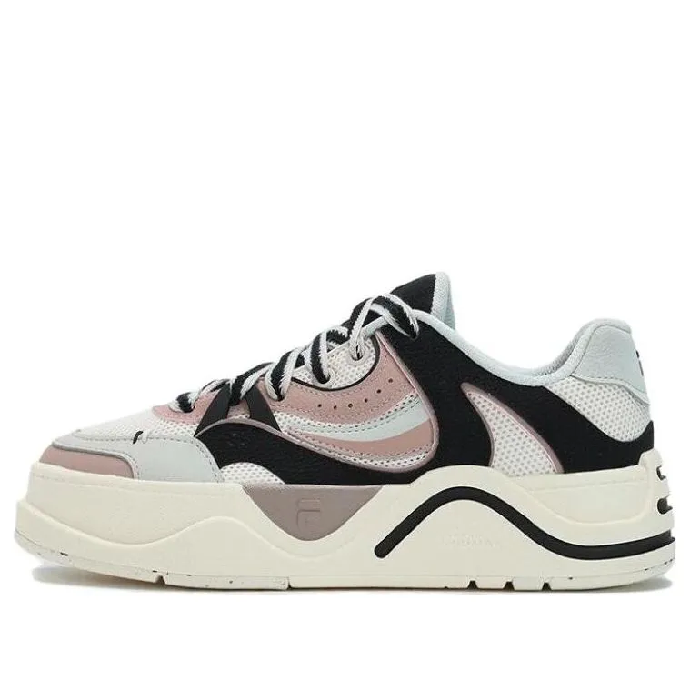 (WMNS) FILA FUSION 50-50 Sneakers 'Pink White Black' T12W332201FPF sold by KicksCrew