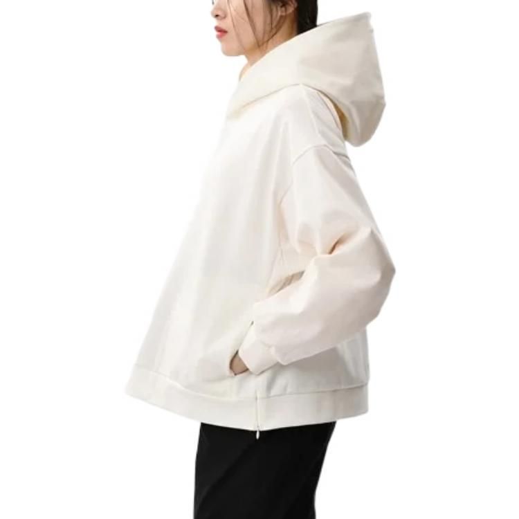 (WMNS) New Balance MET24 For Women Hoodie 'Beige' JWTL2233-RCA sold by KicksCrew product image thumbnail 4