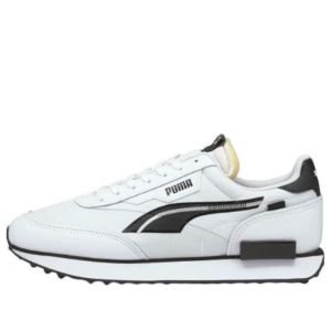 (GS) Puma Future Rider 'White Black' 382031-02 sold by KicksCrew