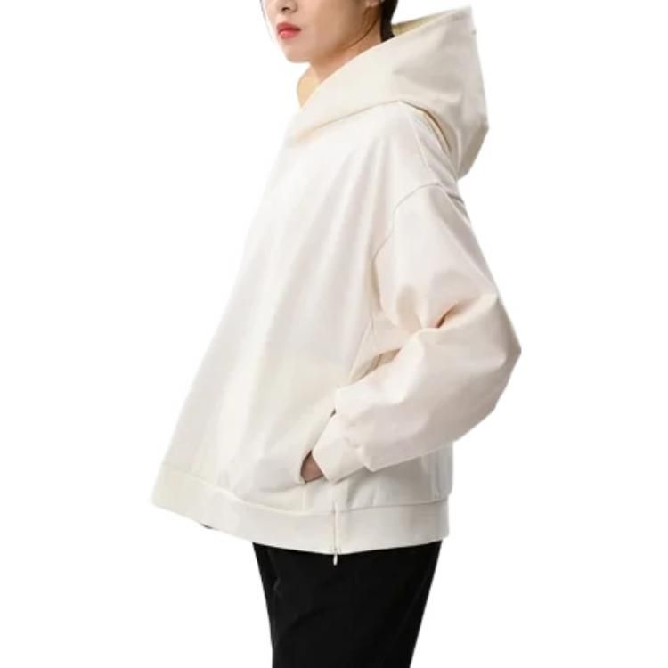 (WMNS) New Balance MET24 For Women Hoodie 'Beige' JWTL2233-RCA sold by KicksCrew product image thumbnail 3