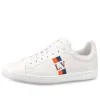 LOUIS VUITTON Luxembourg Sneakers 'White Orange' 1A57U4 sold by KicksCrew